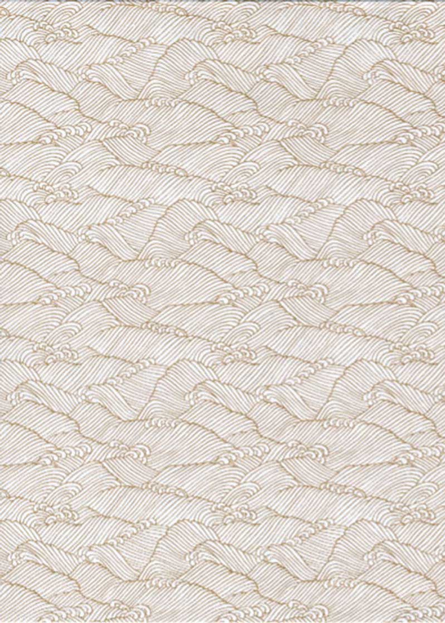 Japanese Chiyogami Paper - Traditional Ocean Waves